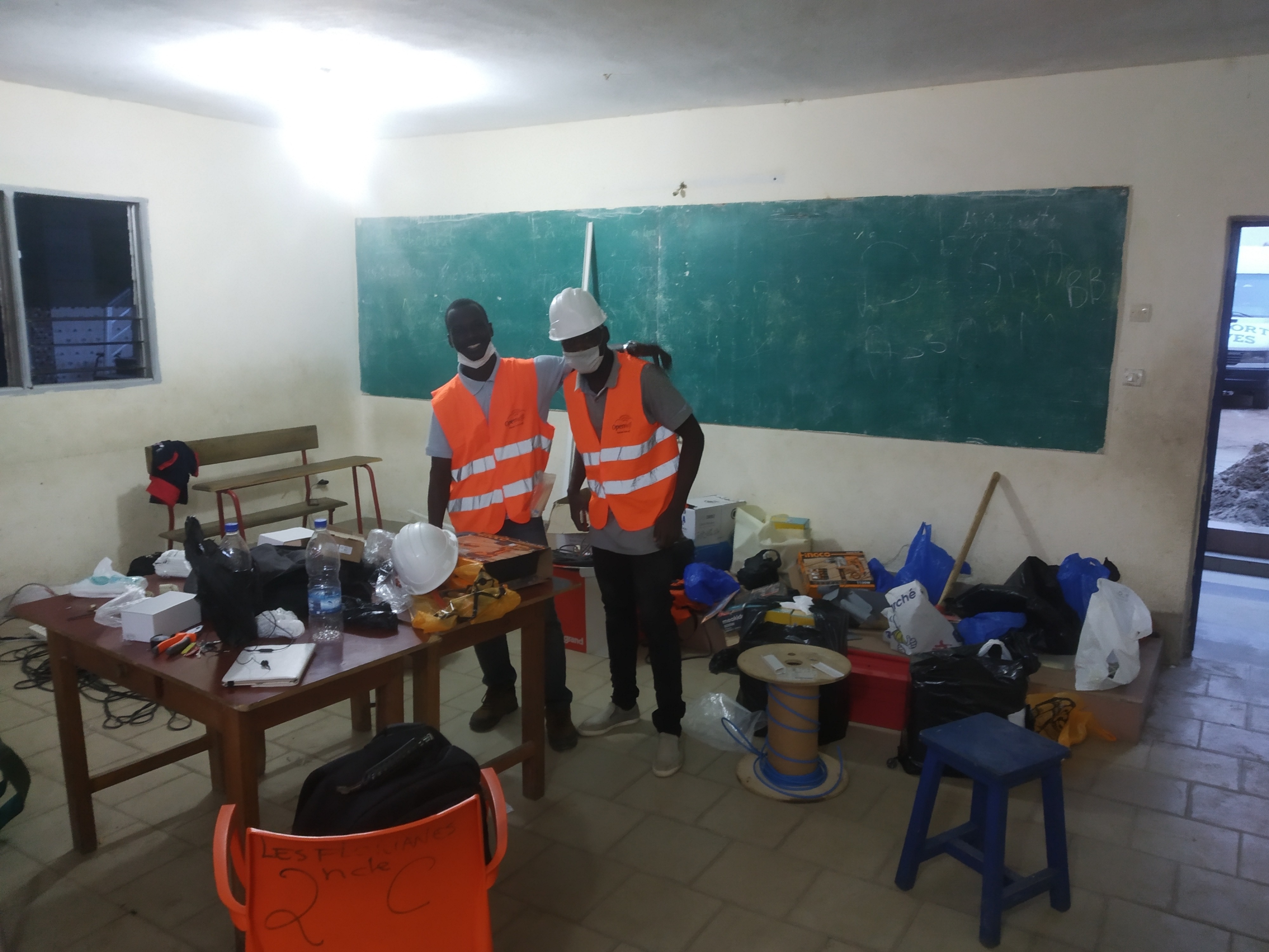 COUVERTURE WIFI & CABLAGE RESEAU